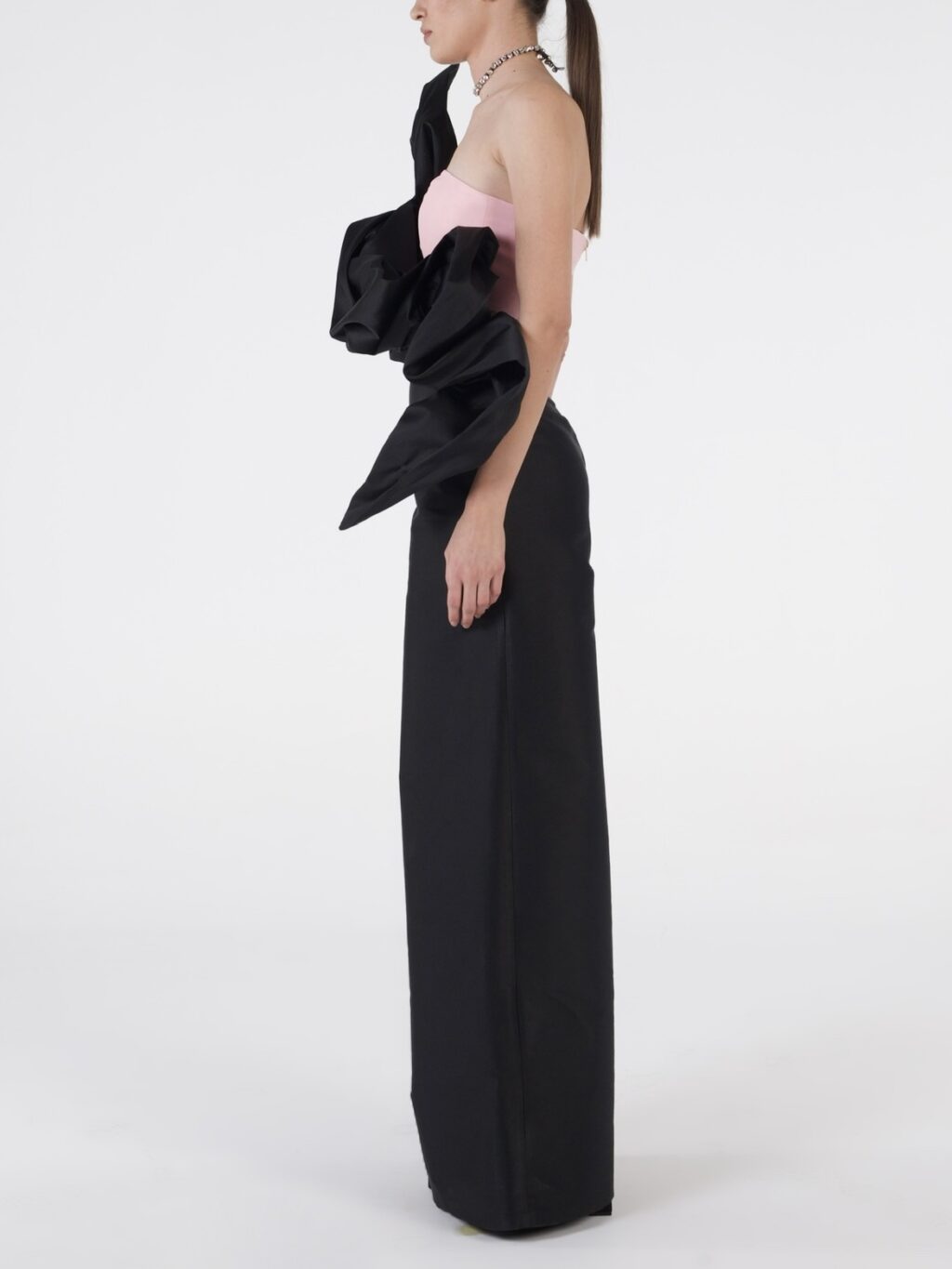 Voluminous Colorblock Top