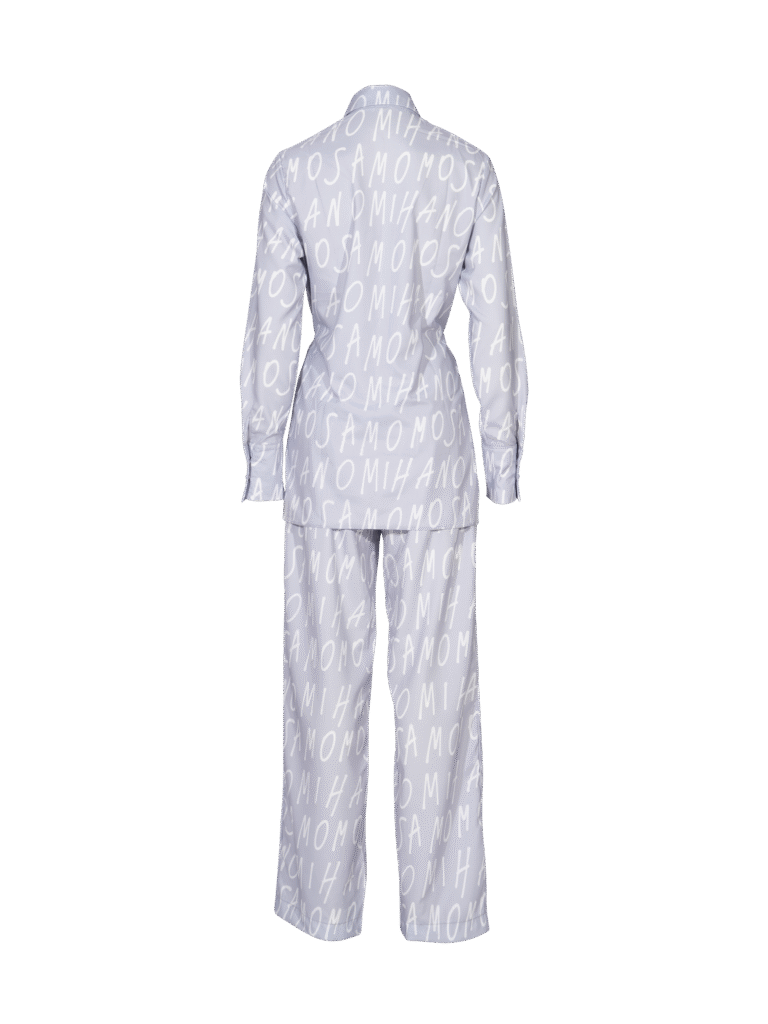 print woman's shirt in gray