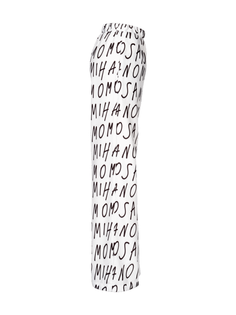 print woman's shirt in white