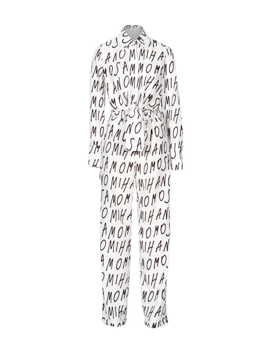 Print Woman’s Shirt In White