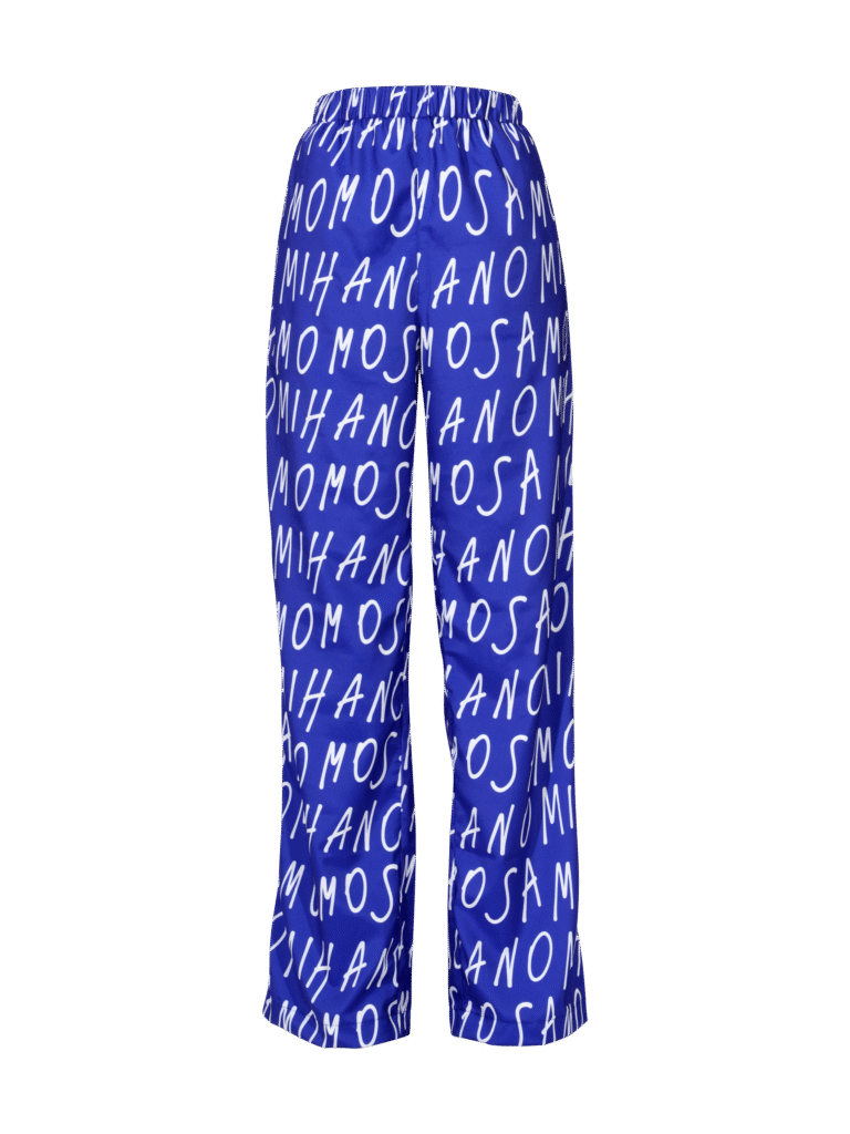 print woman's shirt in blue