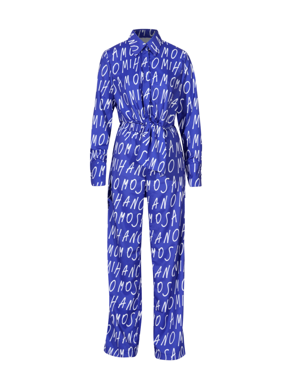Print Woman’s Shirt In Blue